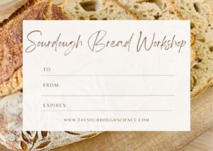 sourdough bread gift card