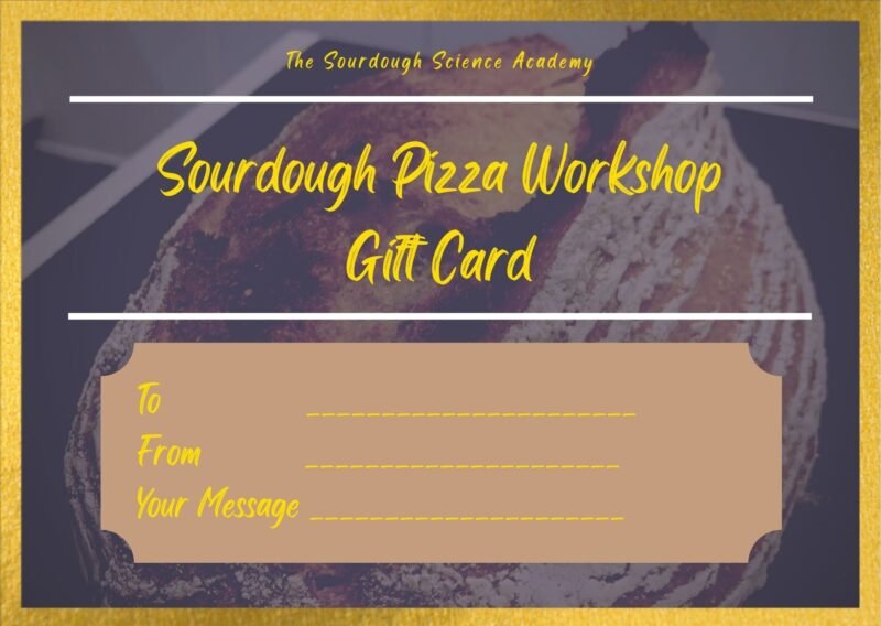 sourdough pizza gift card