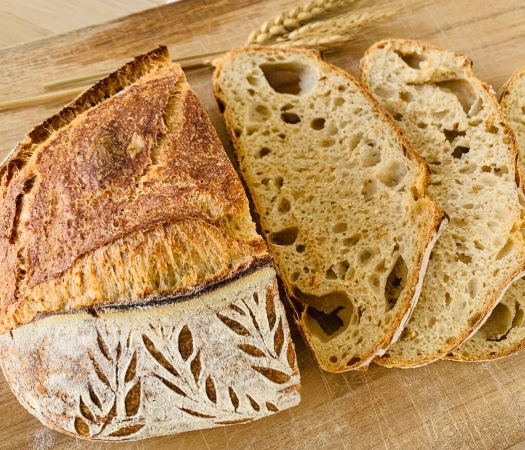 sourdough bread crumb